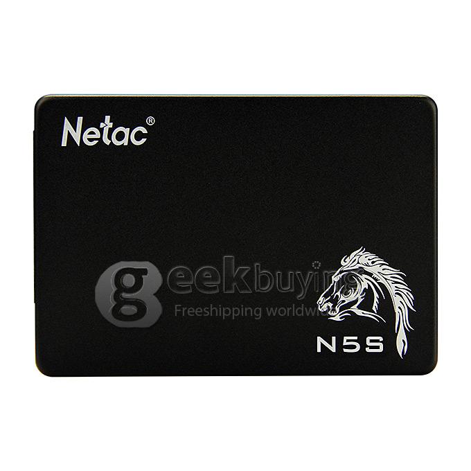 Netac LangKe N5s SSD 120GB Solid State Disk - Black