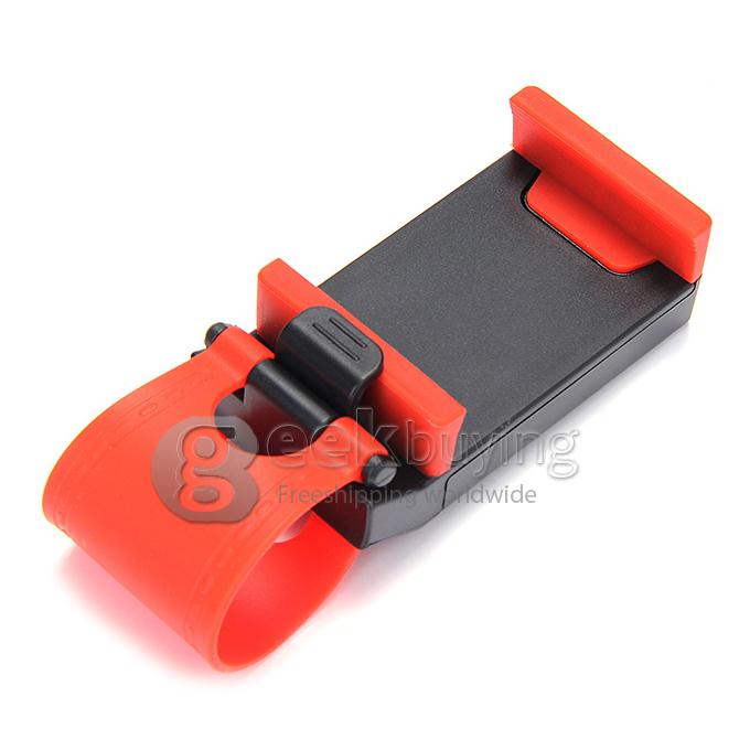 Steering Wheel Phone Socket Holder Smart Clip Car Mount for iPhone 4 4s 6 plus for Samsung Note 2 3 4 iphone 6s plus