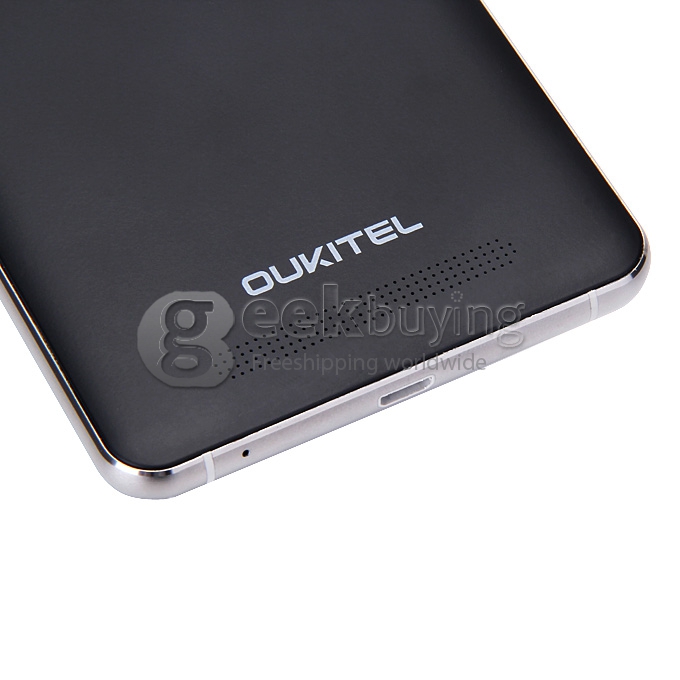 OUKITEL U8 5.5inch 64bit 4G FDD-LTE Android 5.1 Smartphone MTK6735 Quad Core 2GB 16GB 13.0MP Fingerprint ID Hotknot 2.5D Curved Screen - Black