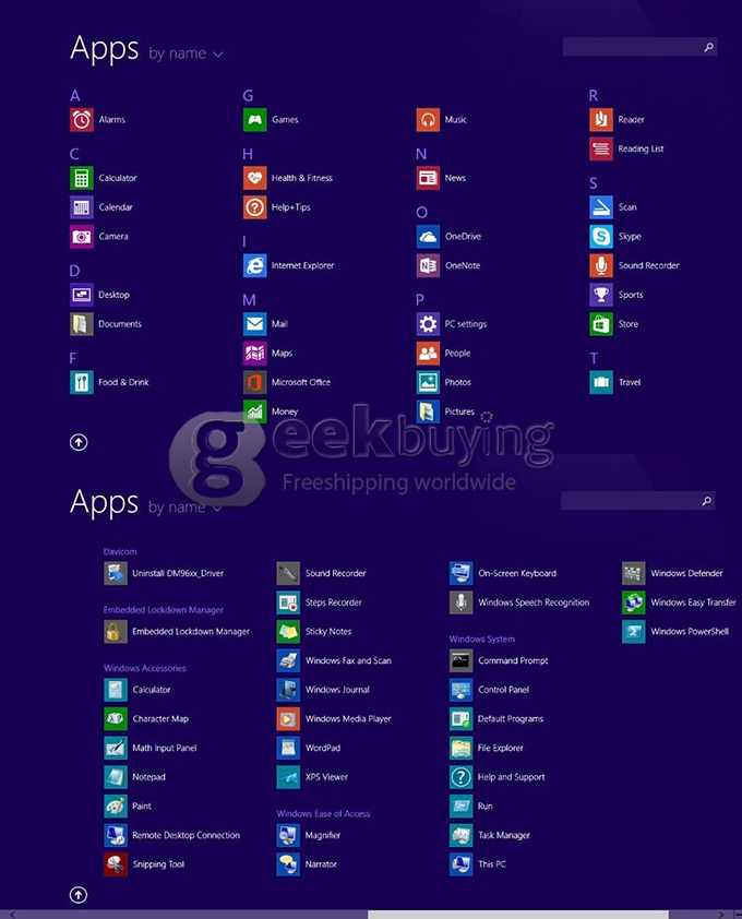 PIPO X8 Windows8.1 Android4.4 Dual Boot Intel Z3736F Quad Core Mini PC 7