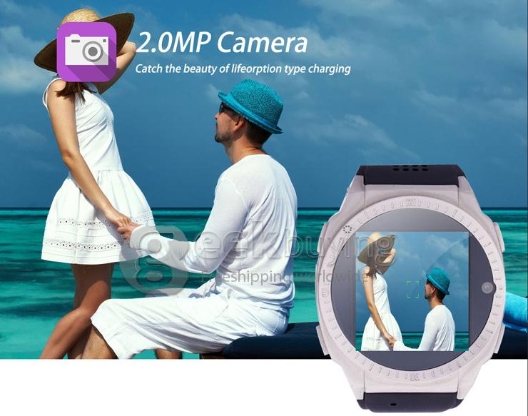 Top Watch TW9001 Android 4.0 Smart Watch Phone MTK6577 Dual CPU 512M/4G BT3.0 1.54
