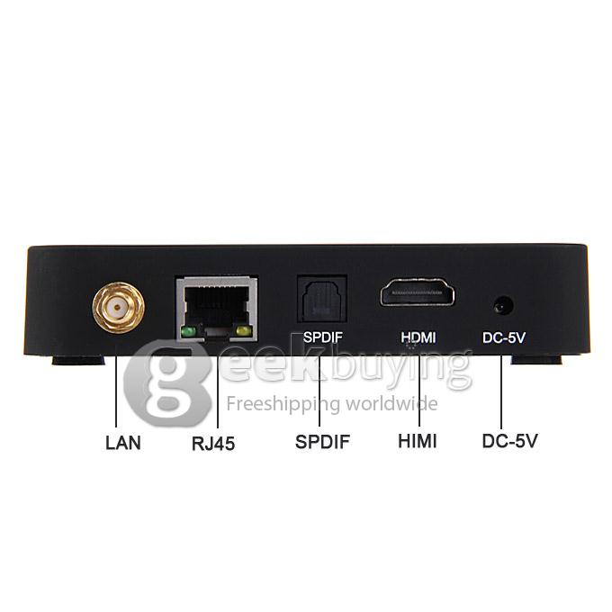 Q8 Android 4.4 Mini TV BOX RK3288 Quad Core 1.8GHz 2G/16G 2.4/5G Dual Band WIFI Gigabit Lan BT4.0 HDMI 4K H.265