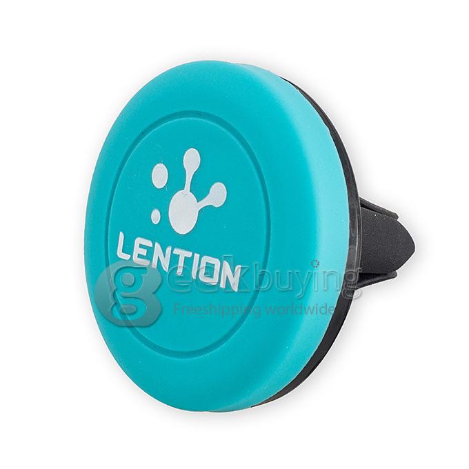 LENTION A500 Agile Series 360 Degree Spin Car Mount Holder for iPhone iPod Phones PSP GPS iPhone 6s Plus - Blue