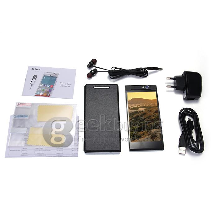 Gionee Elife E7 Mini 4.7inch HD Android 4.2 1GB 16GB Smartphone MTK6592 Octa Core 1.7GHz 13.0MP 3G/GPS/OTG - Black