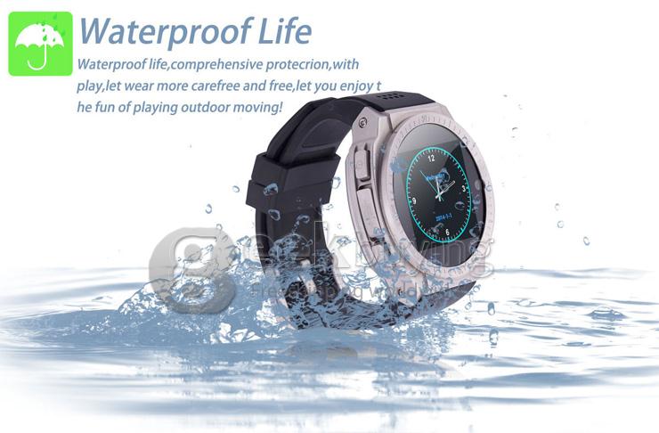 Top Watch TW9001 Android 4.0 Smart Watch Phone MTK6577 Dual CPU 512M/4G BT3.0 1.54