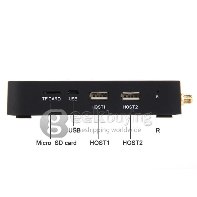 Q8 Android 4.4 Mini TV BOX RK3288 Quad Core 1.8GHz 2G/16G 2.4/5G Dual Band WIFI Gigabit Lan BT4.0 HDMI 4K H.265