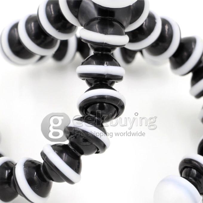 TELESIN GP-TRP-STD Octopus Holder for Xiaomi Yi Xiaoyi Sport Camera - Black+White
