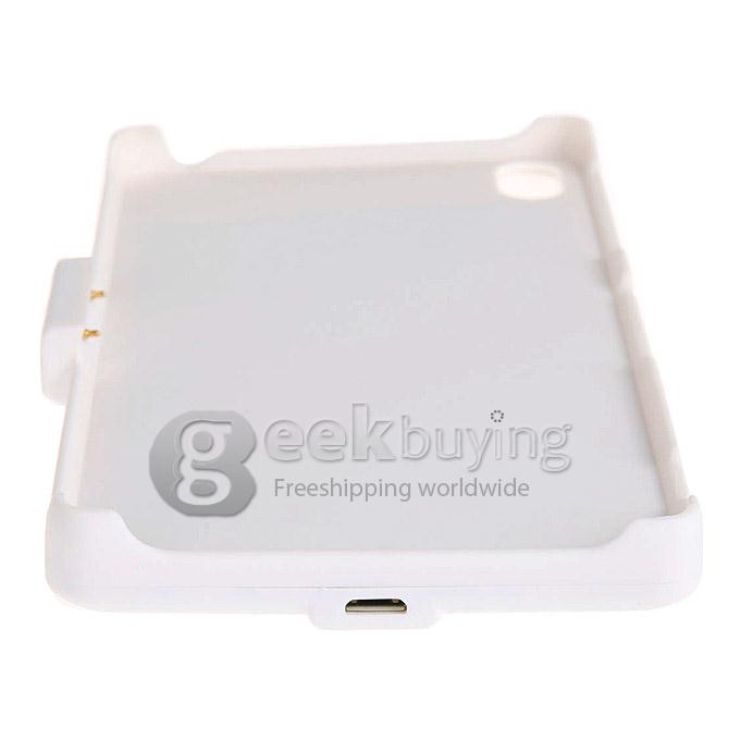 3200mAh External Backup Battery Powebank Cover Case For Sony Experia Z3 - White