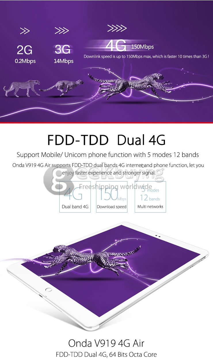 Onda V919 4G Air Phablet 9.7