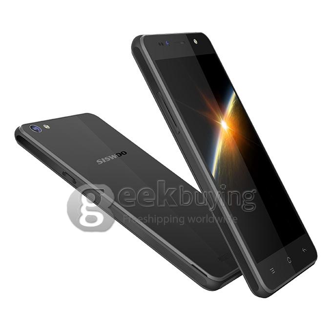 SISWOO C50-A 5.0inch 4G FDD-LTE Android 5.0 Smartphone MTK6735 Quad Core 1GB RAM 8GB ROM 8.0MP IPS HD - Black