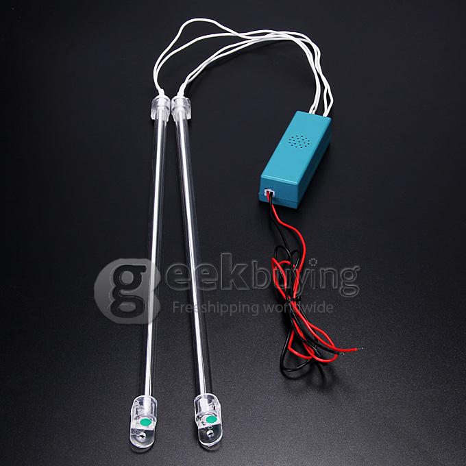 30cm Long DC 12V Neon Light for Vehicles Car Interior Exterior Lamp Ornament 1 Piece Decoration - Green
