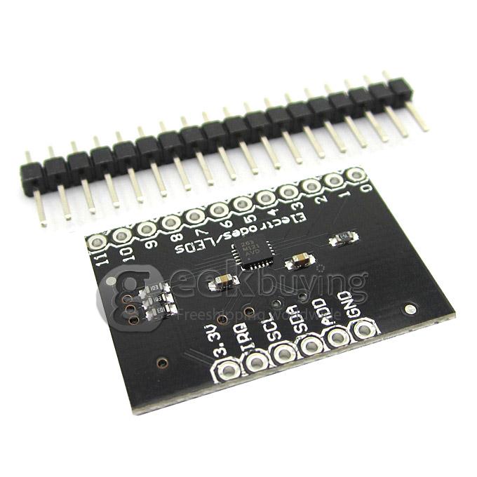MPR121 Breakout I2C Capacitive Touch Sensor Controller Module For Arduino/Raspberry Pi