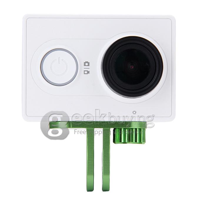 Protective Case Install Support Accessories for XiaoMi Yi Xiaoyi Sports Camera - Green