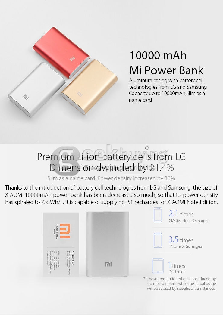 Bundle Deal Xiaomi 10000mAh Power Bank + Xiaomi USB Mini Fan + Xiaomi USB LED Lamp Light