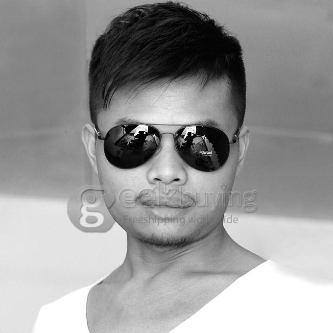 209 Classic UV400 Protection Polarized Sunglasses For Unisex Group - Black