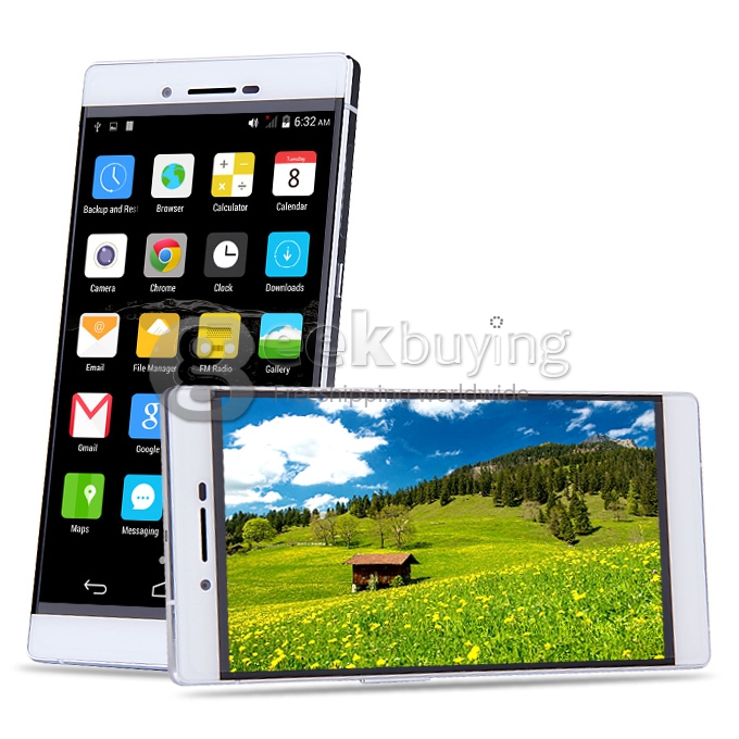 CUBOT X11 5.5inch IP65 Waterproof MTK6592M 1.4GHz Octa Core Android 4.4 2GB 16GB IP65 Waterproof Smartphone IPS OGS HD 16.0MP - White