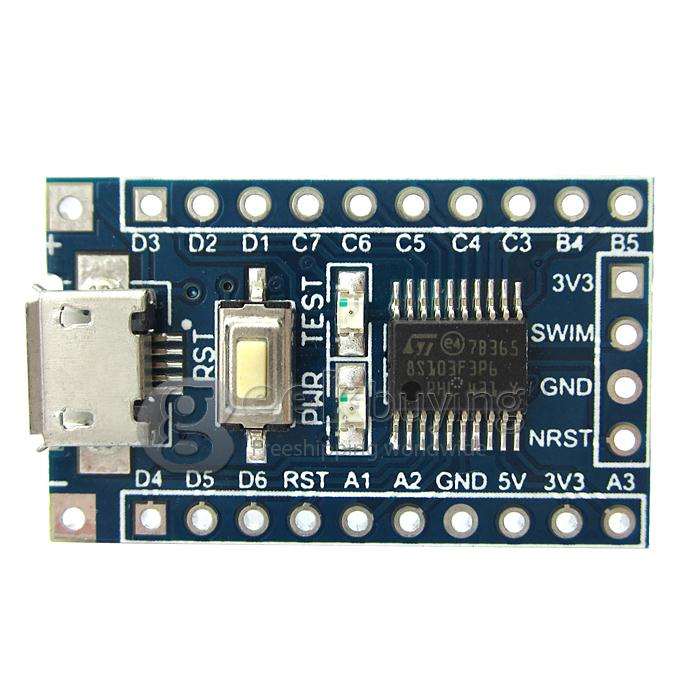 Micro USB High Quality STM8S103F3 STM8 Core-Board Development Board w/SWIM Socket