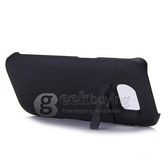 3500mAh Battery Power Pack Charger Case Cover For Samsung Galaxy S6 Edge G9200 - Black