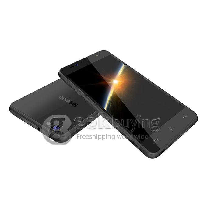 SISWOO C50-A 5.0inch 4G FDD-LTE Android 5.0 Smartphone MTK6735 Quad Core 1GB RAM 8GB ROM 8.0MP IPS HD - Black