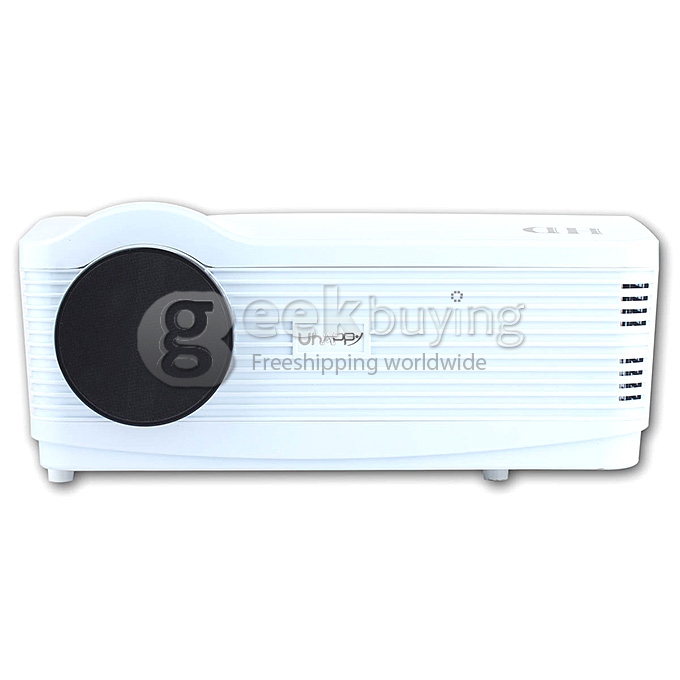 UHAPPY U1 HD 3D Projector 16:9 3HDMI 1080P 3000Lm HD DVB-T Digital TV Projector For Home - White