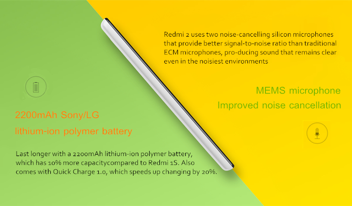 Xiaomi Redmi 2 4G LTE 4.7inch Android Phone Qualcomm MSM8916 Quad Core 64bit MIUI 6 Smartphone IPS HD 1GB 8GB 8MP- Pink