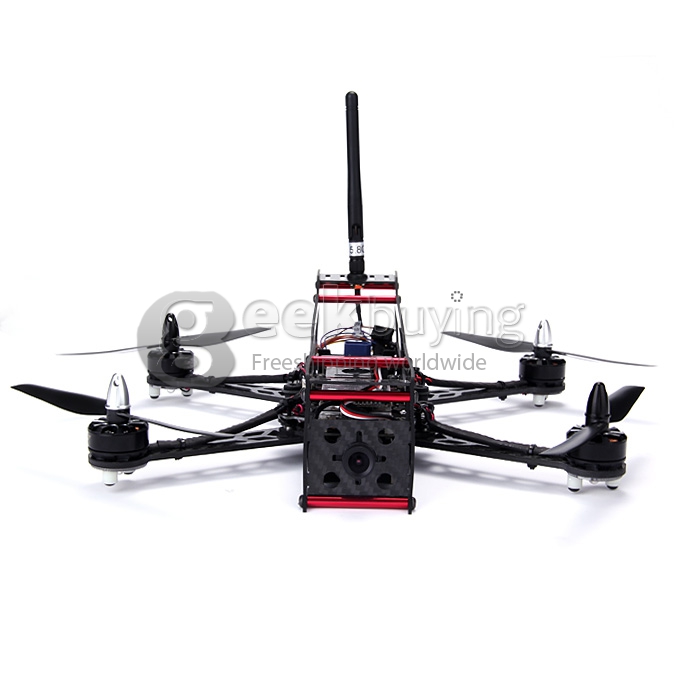 Redpawz CMR280 2.4GHz RC 8-CH Assembled Quadcopter RC Helicopter Aircraft FPV 3D Glasses Kit without Remote