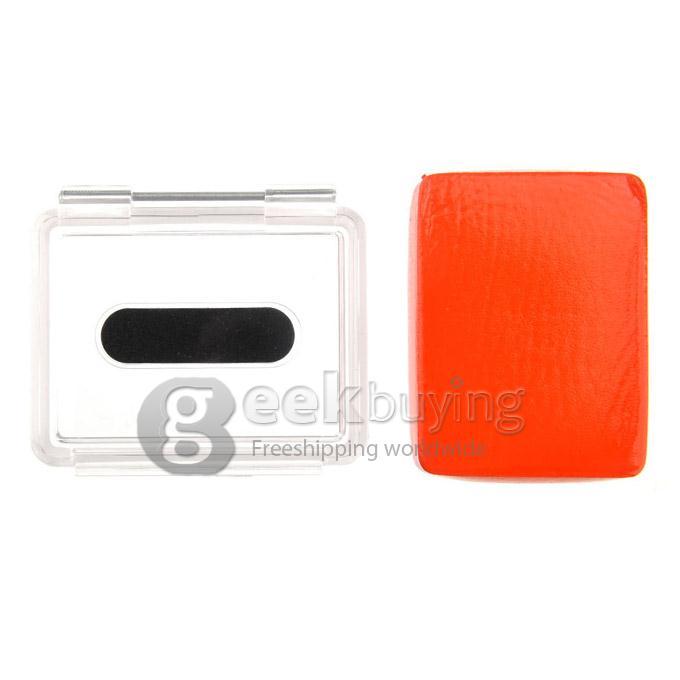 Dazzne DZ-310 Float + Backcover of Waterproof Case With 3M Adhesive for GoPro Hero 3+ 4