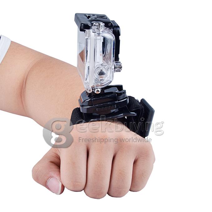Dazzne DZ-302 Diving Housing Case Wrist Strap Band Mount 360 Rotate For GoPro Hero 1 2 3 3+ Dazzne P2/P2+