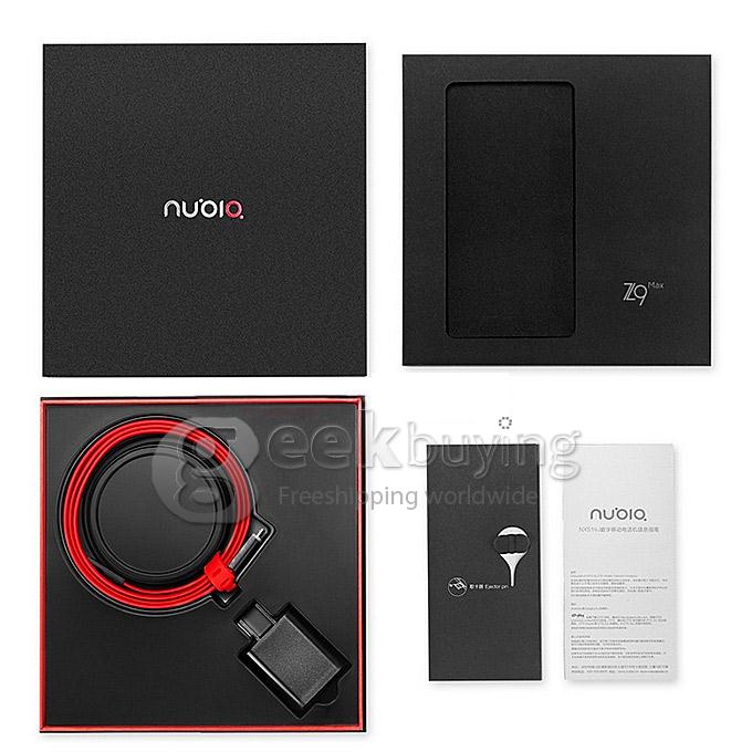 ZTE Nubia Z9 Max 5.5Inch FHD 64bit 4G LTE Android 5.0 Smartphone 3GB 16GB Snapdragon 810 Octa Core 2.0GHz 16.0MP-Black