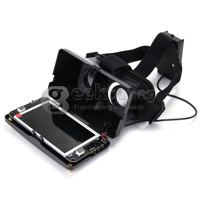 Redpawz CMR280 2.4GHz RC 8-CH Assembled Quadcopter RC Helicopter Aircraft FPV 3D Glasses Kit without Remote