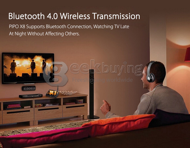 PIPO X8 Windows8.1 Android4.4 Dual Boot Intel Z3736F Quad Core Mini PC 7