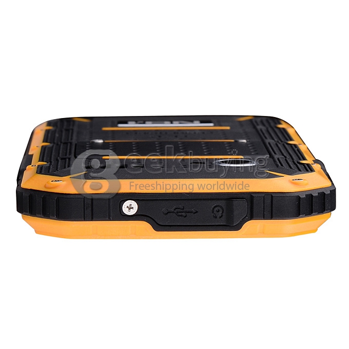 NO.1 M2 IP68 4.5inch Android 4.4 Smartphone MTK6582 Quad Core 1.3GHz 1GB 8GB 13.0MP 5.0MP 3G - Orange