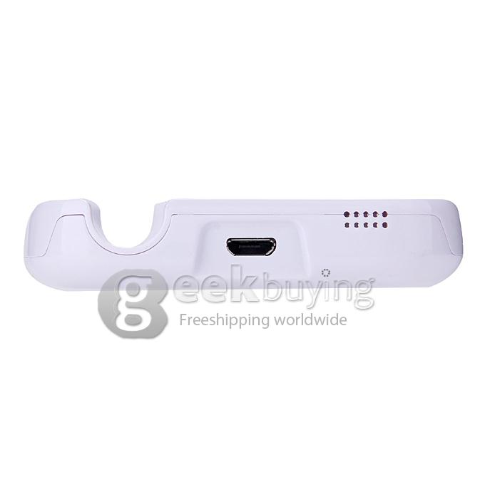 3500mAh Battery Power Pack Charger Case Cover For Samsung Galaxy S6 Edge G9200 - White