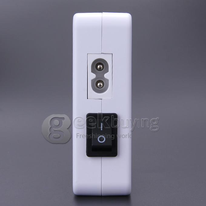 HC007 45W 7-Ports High Speed Desktop USB Charger US Plug With Intelligent Adjustable Output Ports - White
