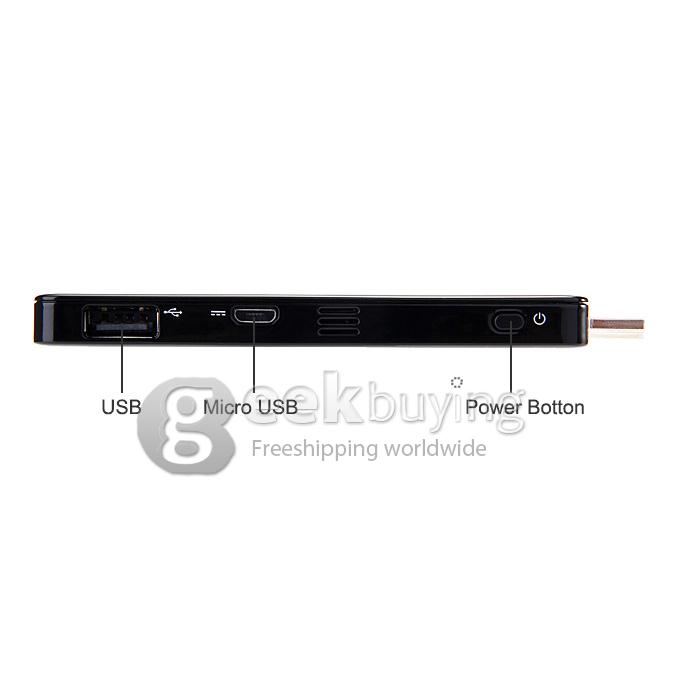 MOREFINE M1 Android 4.4 Windows 8.1 Dual Boot TV Stick Dongle Quad Core Intel Z3735F 2G/32G HDMI 2G+32G 802.11b/g/n LAN BT4.0