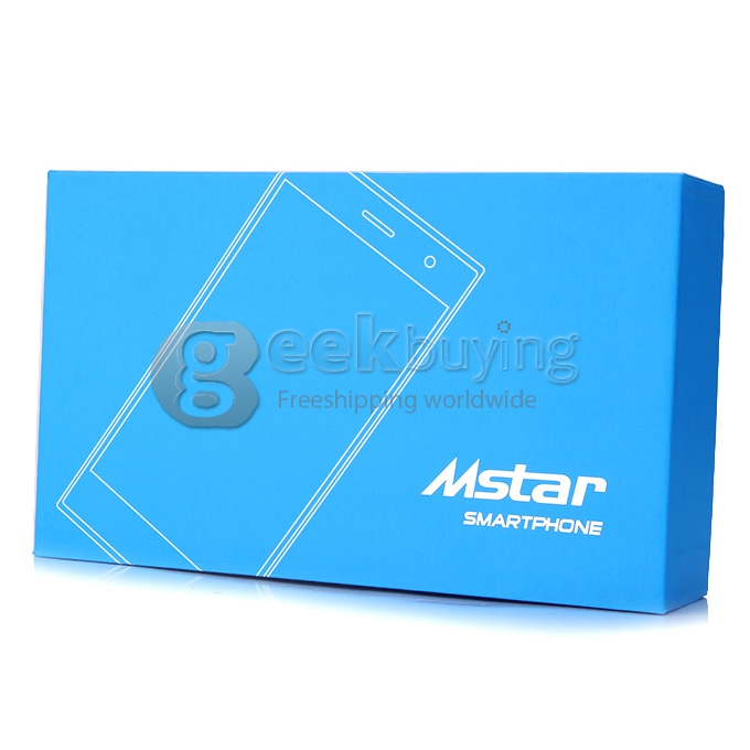 Mstar S100 5.5inch 4G LTE Android 5.0 Smartphone 64-bit MTK6732 Quad Core 1.5GHz 1GB 8GB 8.0MP IPS HD - White