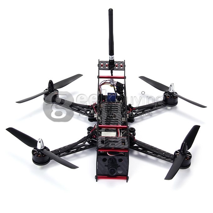 Redpawz CMR280 2.4GHz RC 8-CH Assembled Quadcopter RC Helicopter Aircraft FPV 3D Glasses Kit without Remote
