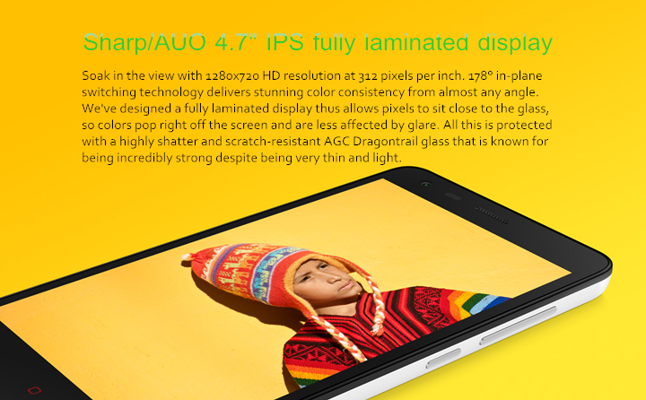 Xiaomi Redmi 2 4G LTE 4.7inch Android Phone Qualcomm MSM8916 Quad Core 64bit MIUI 6 Smartphone IPS HD 1GB 8GB 8MP- Pink