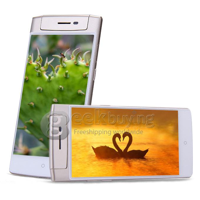 Blackview Acme 5.0Inch IPS FHD 18.0MP Free Rotation Camera Android4.4 SmartPhone 2GB+16GB MTK6592W Octa Core 1.7GHz - Golden