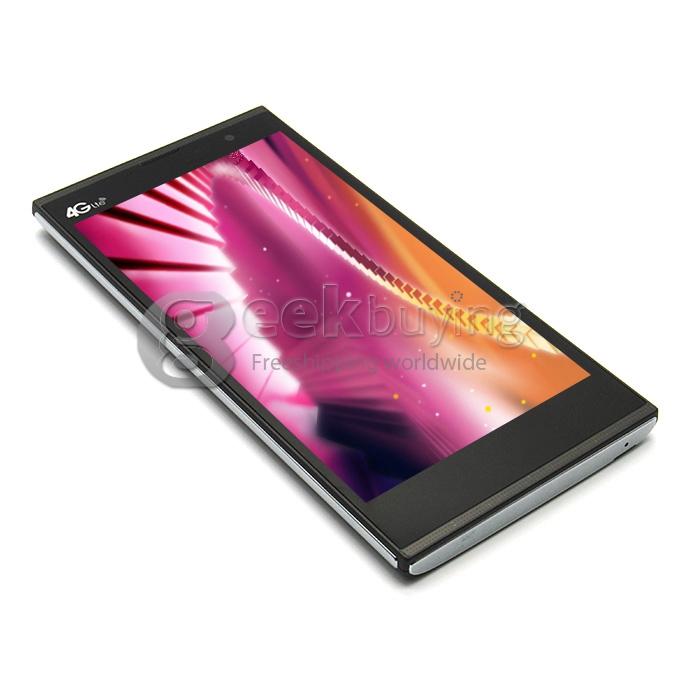 LEAGOO Elite 3 5.5 Inch Android 4.4 1GB 8GB Smartphone MTK6582+6290 Quad Core 1.3GHzIPS HD 13.0MP Hotknot OTG - Black