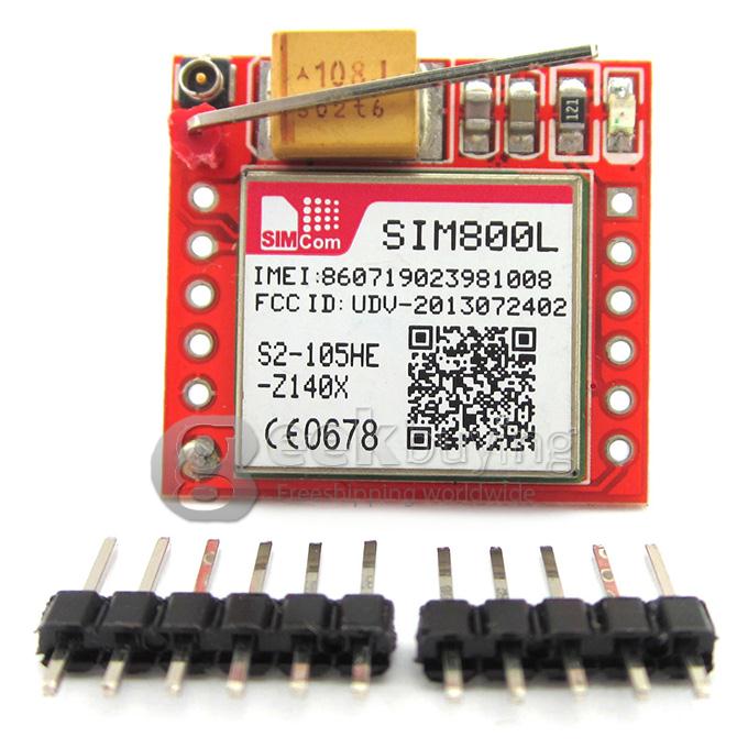 Smallest SIM800L Quad-Band Network Mini GPRS GSM Breakout Module