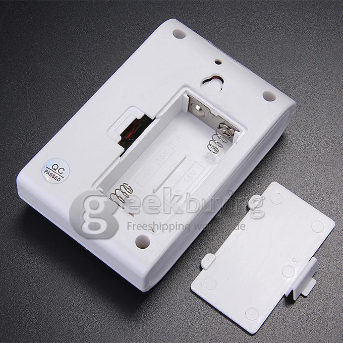 Voye V004A Wireless Intelligent Doorbell Remote Control Digital Receiver Doorbell With 38 Songs - White + Blue