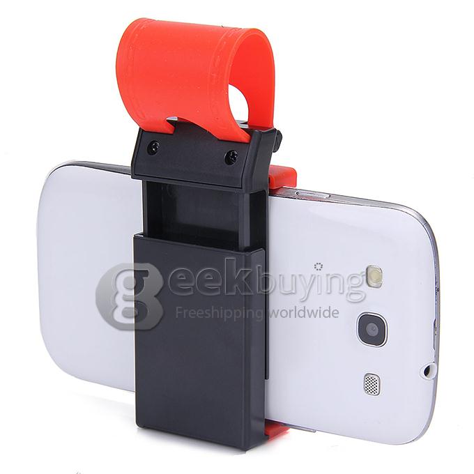 Steering Wheel Phone Socket Holder Smart Clip Car Mount for iPhone 4 4s 6 plus for Samsung Note 2 3 4 iphone 6s plus