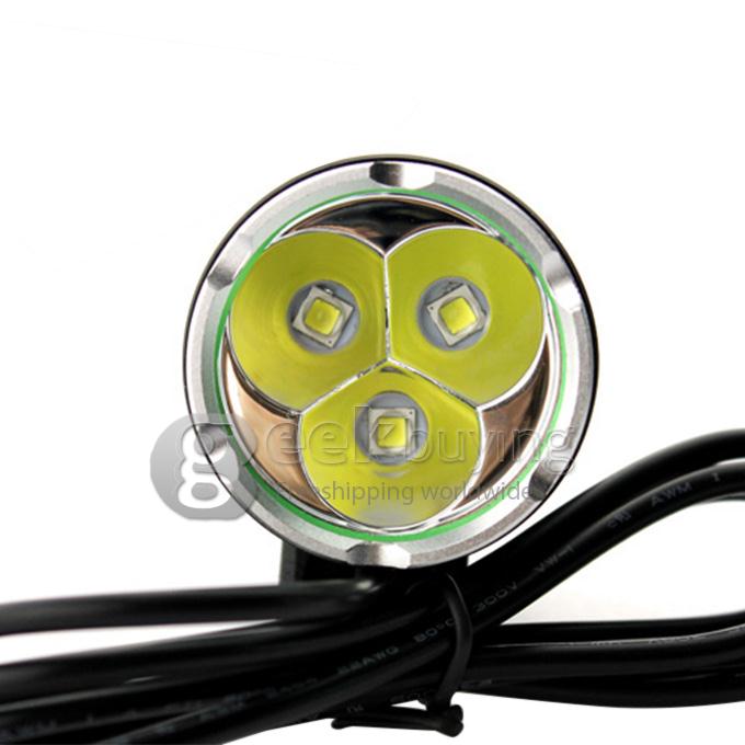 Solarstorm BL02 IPX8 Bike Light Sport Head Lamp 820LM REE XM-L U2 LED For Climbing Fishing Camping Expedition - Black