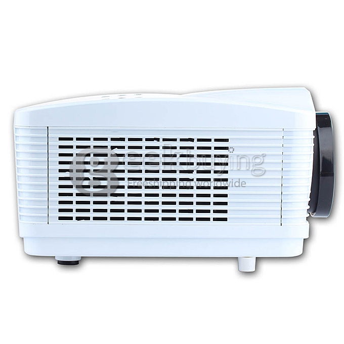 UHAPPY U1 HD 3D Projector 16:9 3HDMI 1080P 3000Lm HD DVB-T Digital TV Projector For Home - White