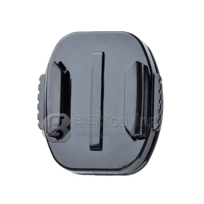 Dazzne DZ-318 8in1 Kit Adjustable 360 Degree Rotatable Flat Mount Curved Mount 3M Stickers for GoPro Sport Camera