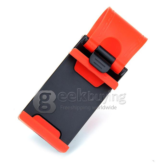 Steering Wheel Phone Socket Holder Smart Clip Car Mount for iPhone 4 4s 6 plus for Samsung Note 2 3 4 iphone 6s plus