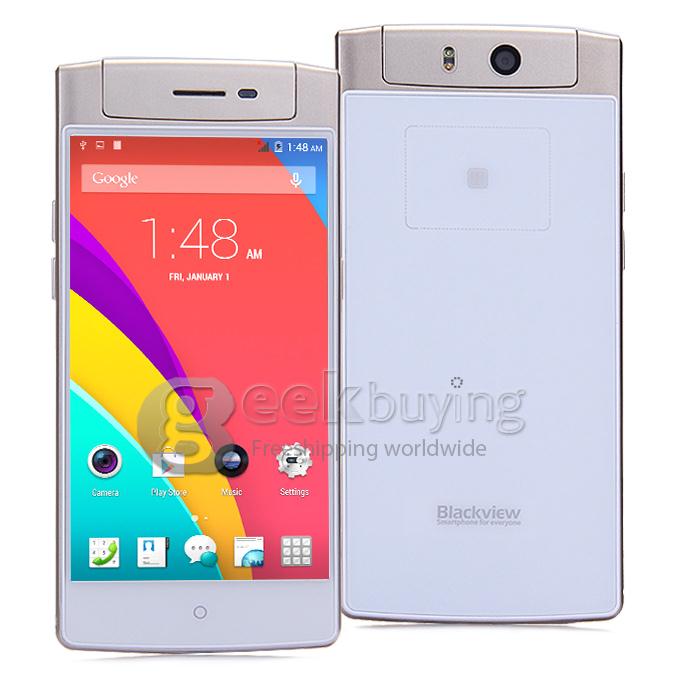 Blackview Acme 5.0Inch IPS FHD 18.0MP Free Rotation Camera Android4.4 SmartPhone 2GB+16GB MTK6592W Octa Core 1.7GHz - Golden