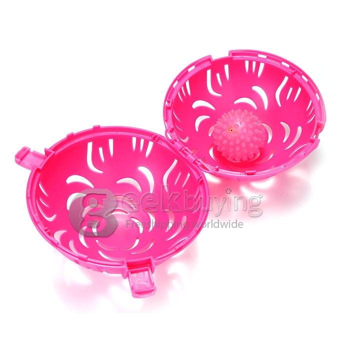 Bra Washing Kit Ball A-C Underwear Protect Machine Decontaminate Anti-Deformation Personal Care - Pink