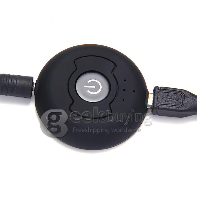 New H-366T Multi-Points Bluetooth 4.0 Audio Transmitter for Smart TV/ DVD/ MP3 - Black